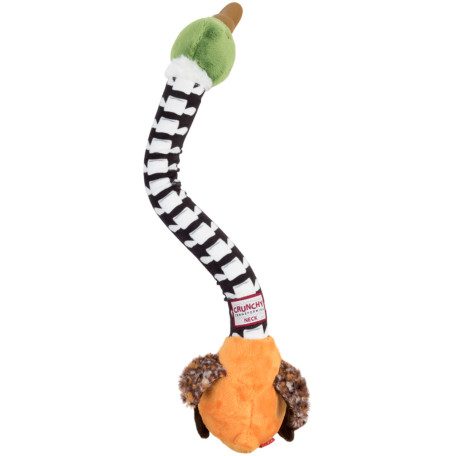Игрушка мягкая Утка GiGwi Crunchy Neck с хрустящей шеей и пищалкой для собак WAUDOG