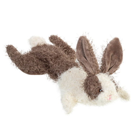 Мягкая игрушка GiGwi Plush Friendz Заяц шкурка с пищалкой для собак WAUDOG