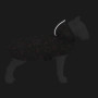 Дождевик-накидка для собак WAUDOG Clothes с капюшоном, рисунок «Гранаты»