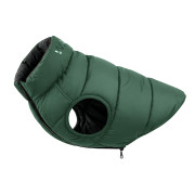 Куртка для собак WAUDOG Re-clothes изумрудная, двусторонняя - фото 1