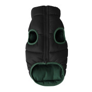 Куртка для собак WAUDOG Re-clothes изумрудная, двусторонняя - фото 3