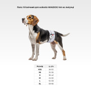 Пояс гигиенический для кобелей WAUDOG Vet на липучке Серый - фото 2