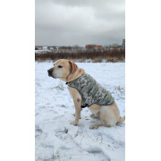 Куртка-накидка для собак WAUDOG Clothes, рисунок «Мілітарі» - фото 5