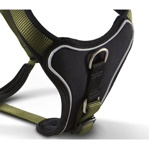 Шлейка для собак Wolters, Professional Comfort, оливкова