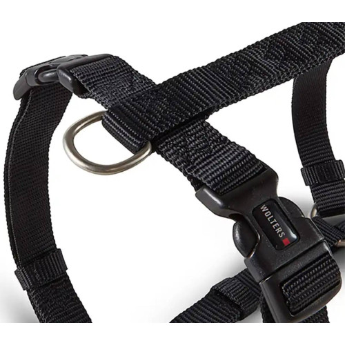 Шлейка для собак Wolters, Professional, чорна