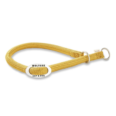Ошейник-канат для собак Wolters, K2 Rope, желтый