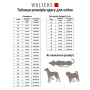 Попона-дождевик для собак Wolters Modern Classic, коричневый Попона-дождевик для собак Wolters Modern Classic, коричневый
