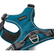 Шлейка пом'якшена з ручкою для собак Wolters Active Pro Comfort, синя - фото 1