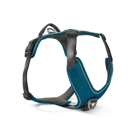 Шлейка пом'якшена з ручкою для собак Wolters Active Pro Comfort, синя - фото 2