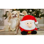 М'яка іграшка Plush Ball Санта без звуку для собак Wolters