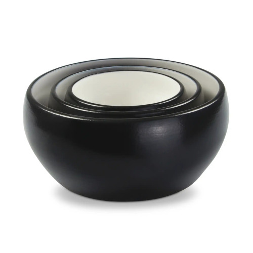 Миска для собак Wolters Diner Color, чорно-біла 0.5 л