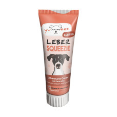 Yummeez Leber Squeezie жидкие лакомства с печенью для собак 75 г