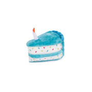 М'яка іграшка торт Birthday Cake з пищалкою блакитний для собак ZippyPaws - фото 1