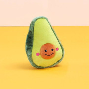 М'яка іграшка NomNomz Avocado з пищалкою зелена для собак ZippyPaws - фото 4