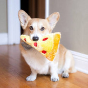 М'яка іграшка NomNomz Pizza з пищалкою для собак ZippyPaws - фото 5