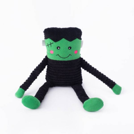 Мягкая игрушка Halloween Crinkle Frankenstein's Monster с пищалкой для собак ZippyPaws
