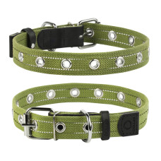 Брезентовый ошейник для собак безразмерный х/б тесьма "CoLLaR"