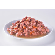 Корм вологий Brit Premium Fillets in Gravy Turkey & Carrots Puppy для цуценят малих порід філе в соусі індичка і морква 85 г - фото 6