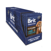 Корм вологий Brit Premium Fillets in Gravy Multipack д/собак малих порід філе в соусі Мультипак 12 шт х 85 г - фото 8