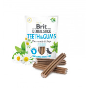 Ласощі Brit Dental Stick Teeth and Gums для дорослих собак з ромашкою та шавлією для здоров я ясен і зубів 7 шт 251 г - фото 2