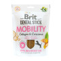 Лакомства Brit Dental Stick Mobility для взрослых собак з колагеном і куркумою для мобільності суглобів 7 шт 251 г