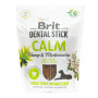 Ласощі Brit Dental Stick Calm для дорослих собак з коноплею та пустирником заспокійливі 7 шт 251 г