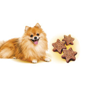 Лакомства Brit Care Mini Treats Shine для собак мелких пород для блискучої шерсті лосось 50 г - фото 2