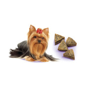 Ласощі Brit Care Mini Treats Liver Detox для собак малих порід детокс печінки індичка смак чорниця 50 г - фото 2