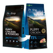 Корм сухой Profine Puppy Chicken and Potatoes д/цуценят курка і картопля 12 кг - фото 3