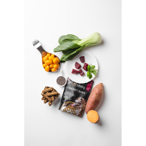 Джерки Savory Bars With Rabbit батончики для собак з кроликом 100 г