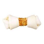 Ласощі Trixie Denta Fun для собак Кісточка для чищення зубів з куркою 11 см 70 г 2 шт - фото 2