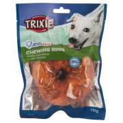 Ласощі Trixie Denta Fun для собак Кільце для чищення зубів з куркою 10 см 110 г - фото 4