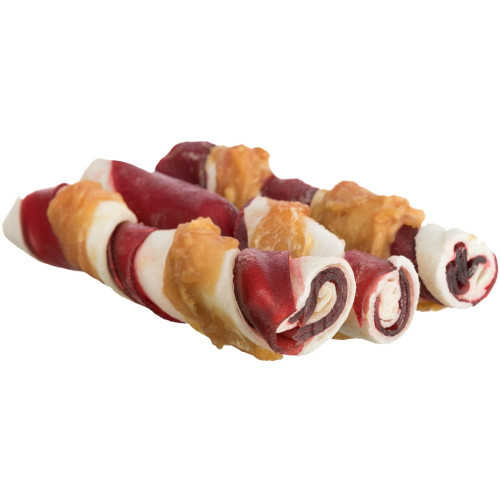 Лакомства Trixie Denta Fun для собак Палочки для чистки зубов с курицей 12 см 105 г 3 шт