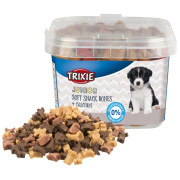 Ласощі Trixie Junior Soft Snack Bones для цуценят з куркою бараниною лососем та кальцієм 140 г - фото 3