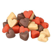 Ласощі Trixie Trainer Snack Mini Hearts для собак з куркою ягням та лососем 200 г - фото 2