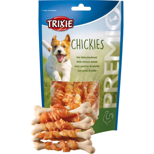 Ласощі Trixie Chickies with Chicken Breast для собак збагачені кальцієм з куркою 100 г