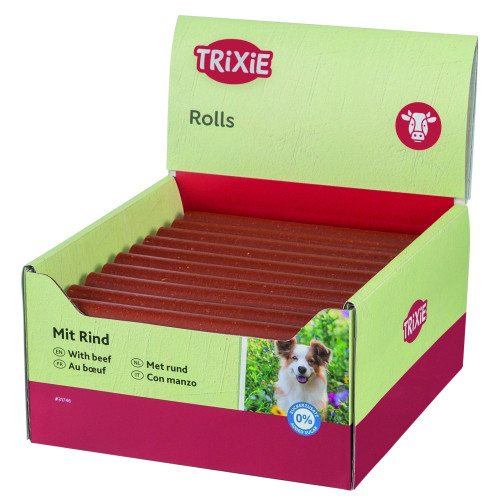 Лакомства Trixie Chewing stick, Beef для собак Палочки жевательные с говядиной 65 г 50 шт/уп