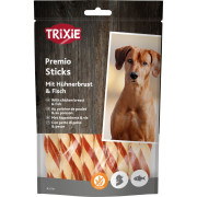Ласощі Trixie Premio Fish Chicken Sticks для собак з куркою та рибою 80 г - фото 3